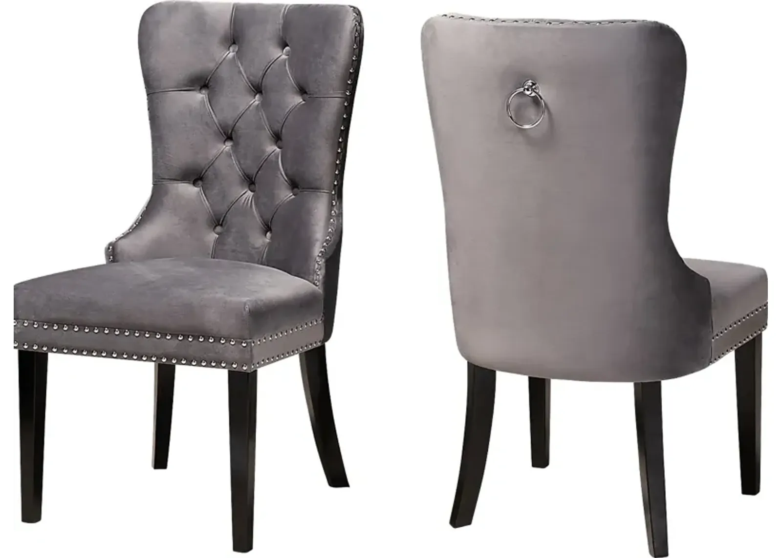 Jomax Gray Dining Chair, Set of 2