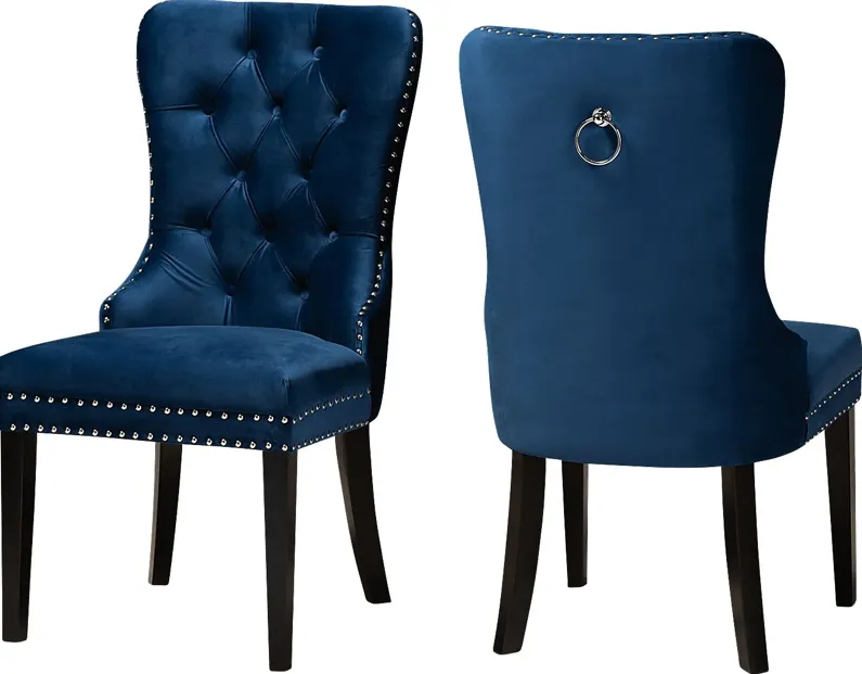Jomax Blue Dining Chair, Set of 2