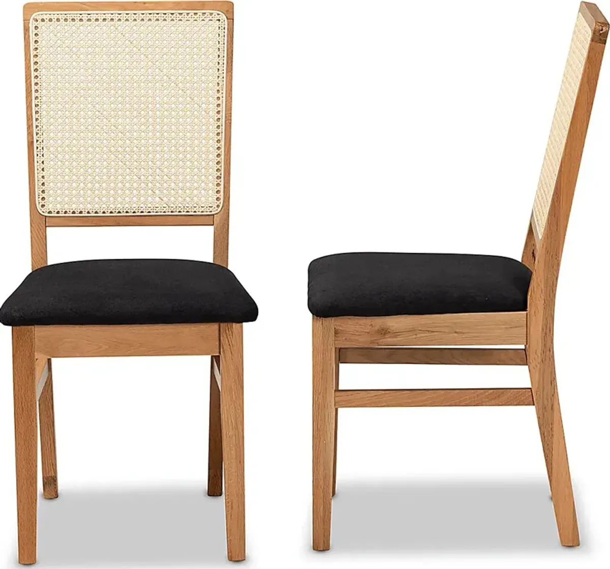 Allred Brown Dining Chair, Set of 2