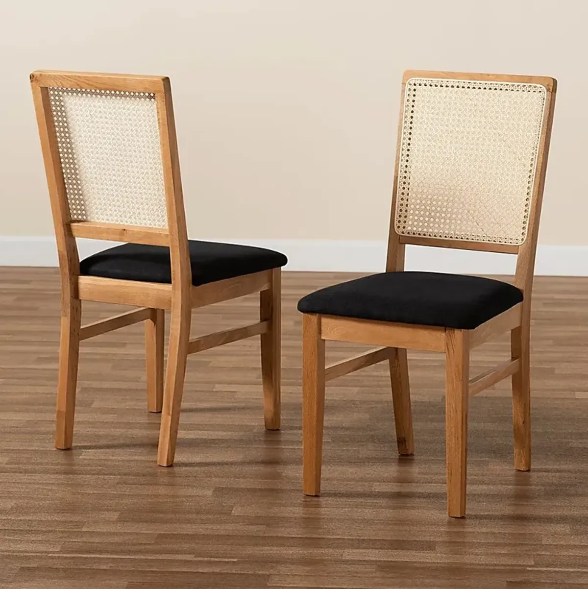 Allred Brown Dining Chair, Set of 2