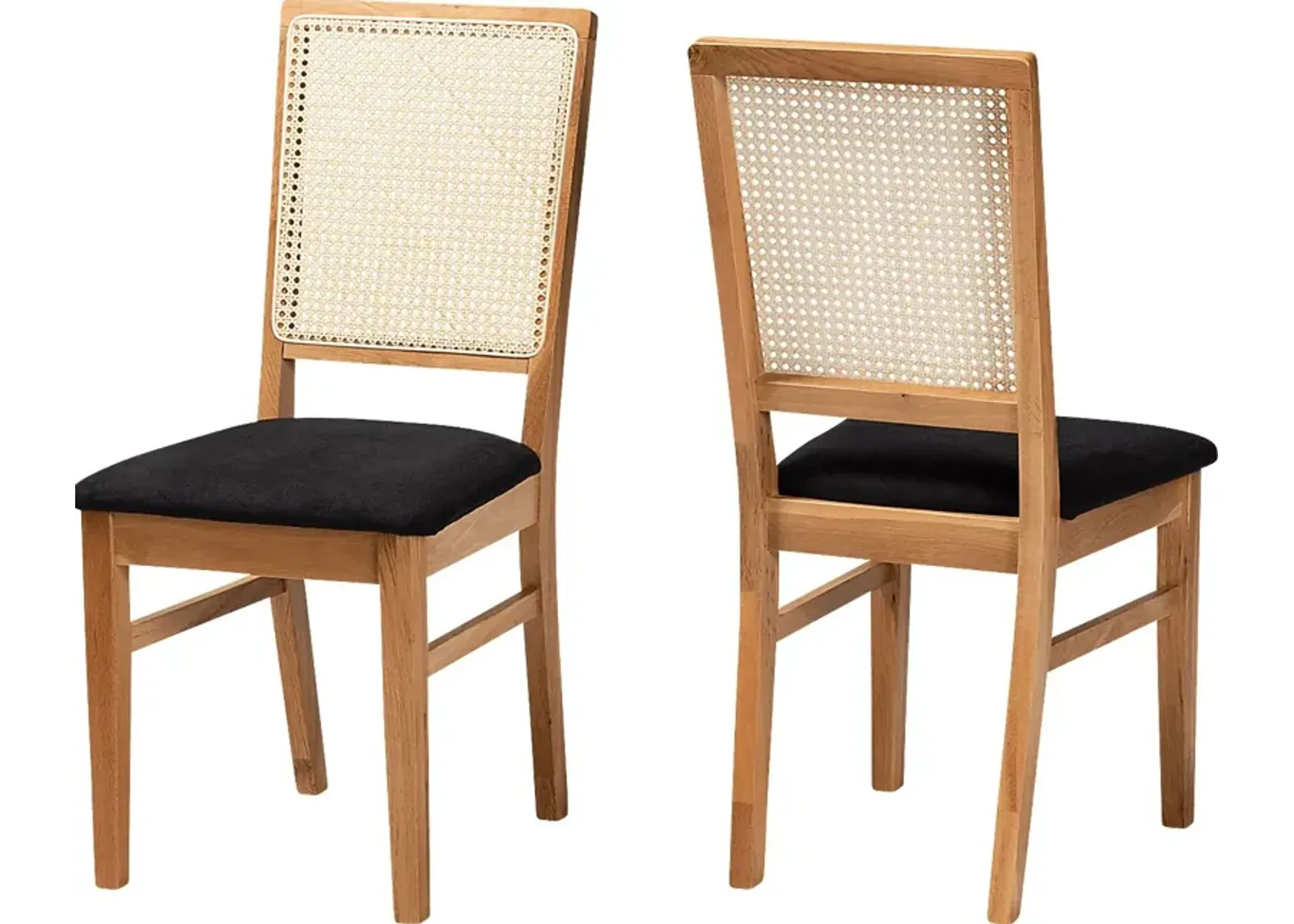 Allred Brown Dining Chair, Set of 2