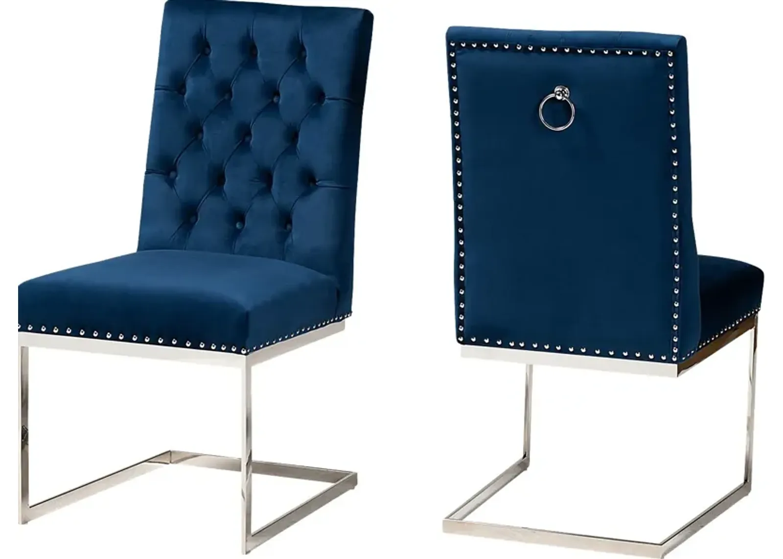 Cofrin Blue Side Chair, Set of 2