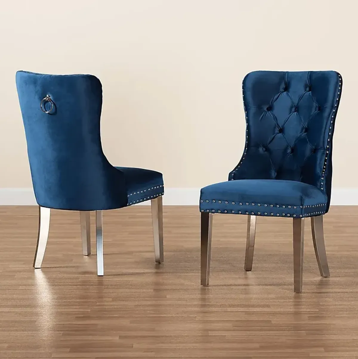 Corsten Blue Side Chair, Set of 2