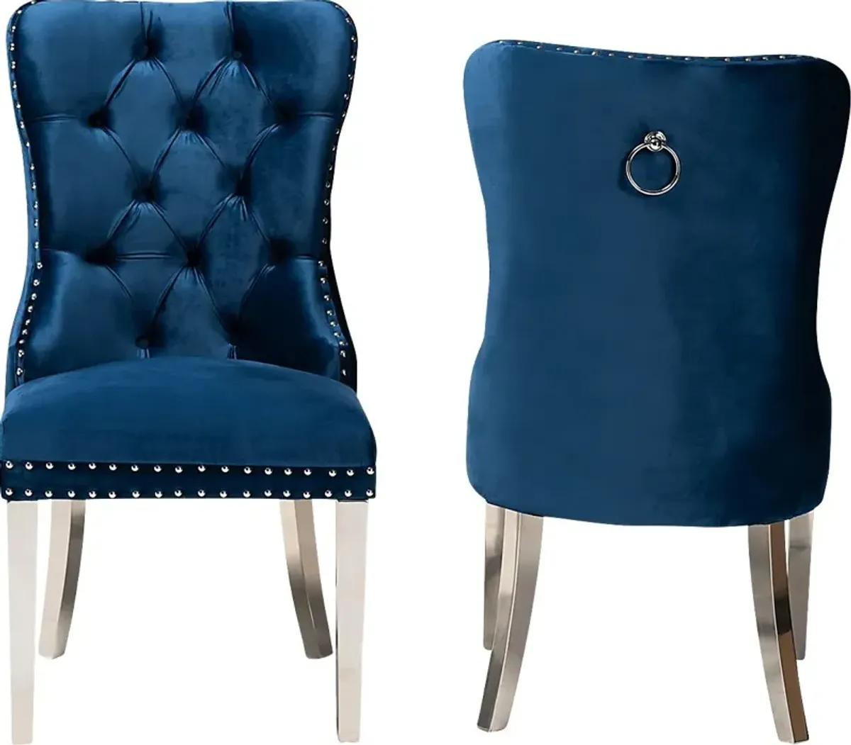 Corsten Blue Side Chair, Set of 2