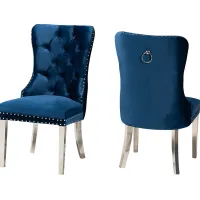 Corsten Blue Side Chair, Set of 2