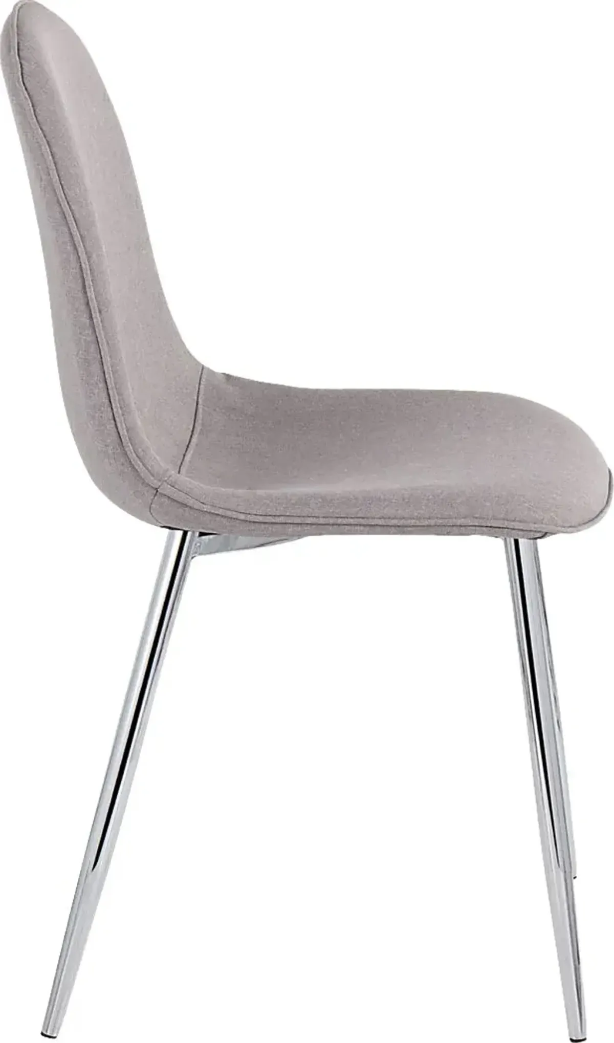 Faye Lane IV Gray Side Chair, Set of 2