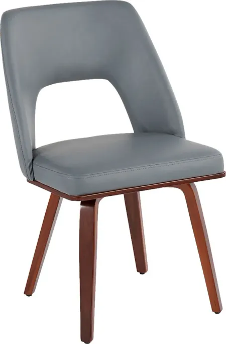 Raevalley Gray Side Chair, Set of 2