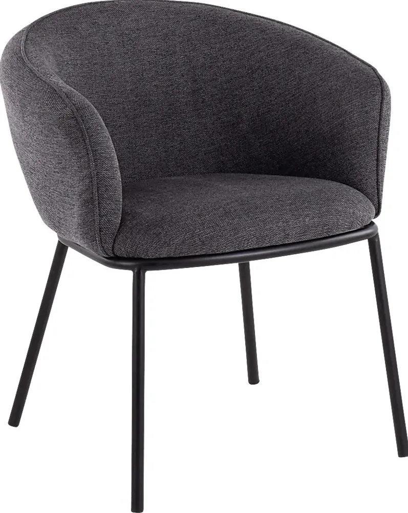 Vinevale Charcoal Side Chair