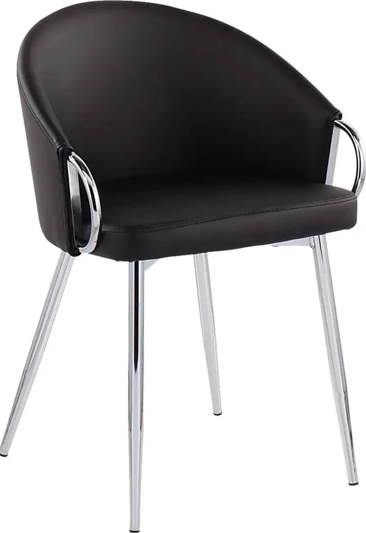 Cherlyn Black Side Chair