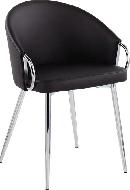 Cherlyn Black Side Chair