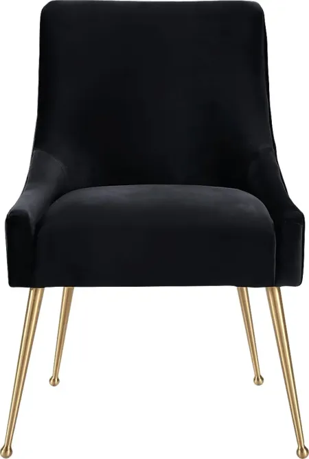 Beaulane IV Black Side Chair