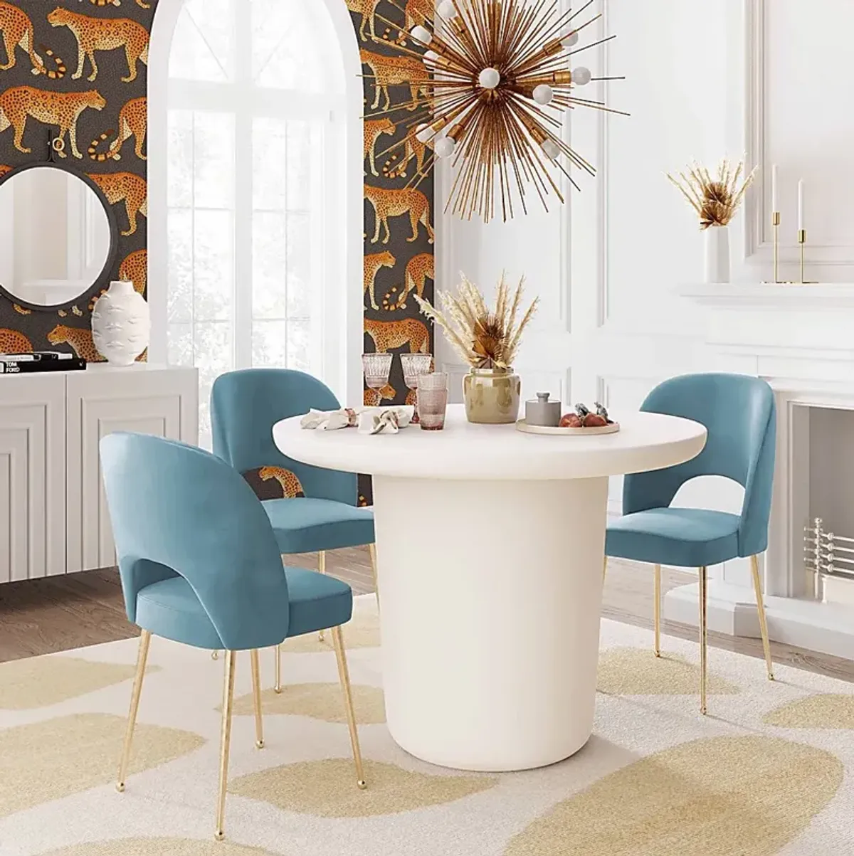 Chelsera Blue Dining Chair