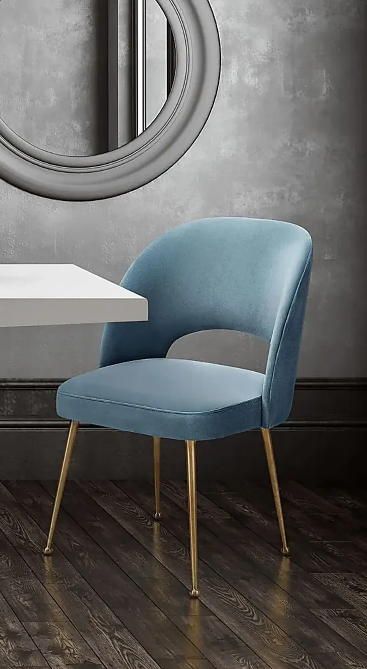 Chelsera Blue Dining Chair