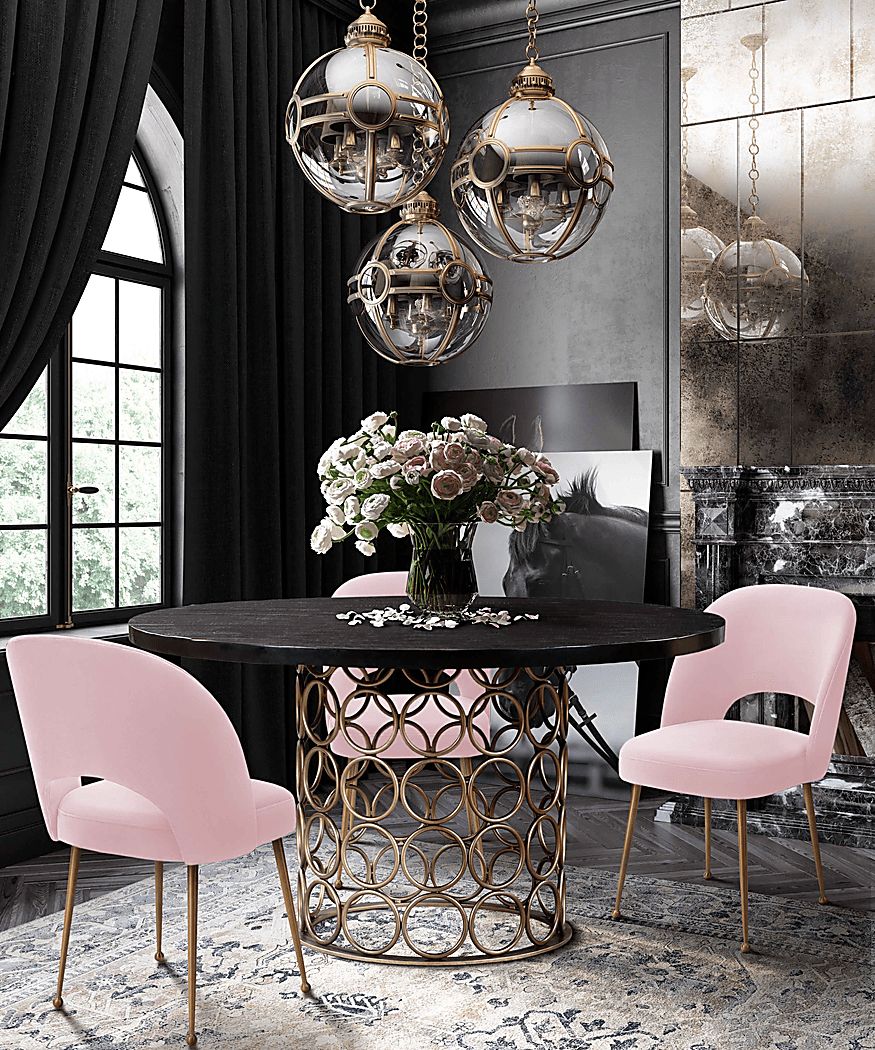 Chelsera Blush Dining Chair