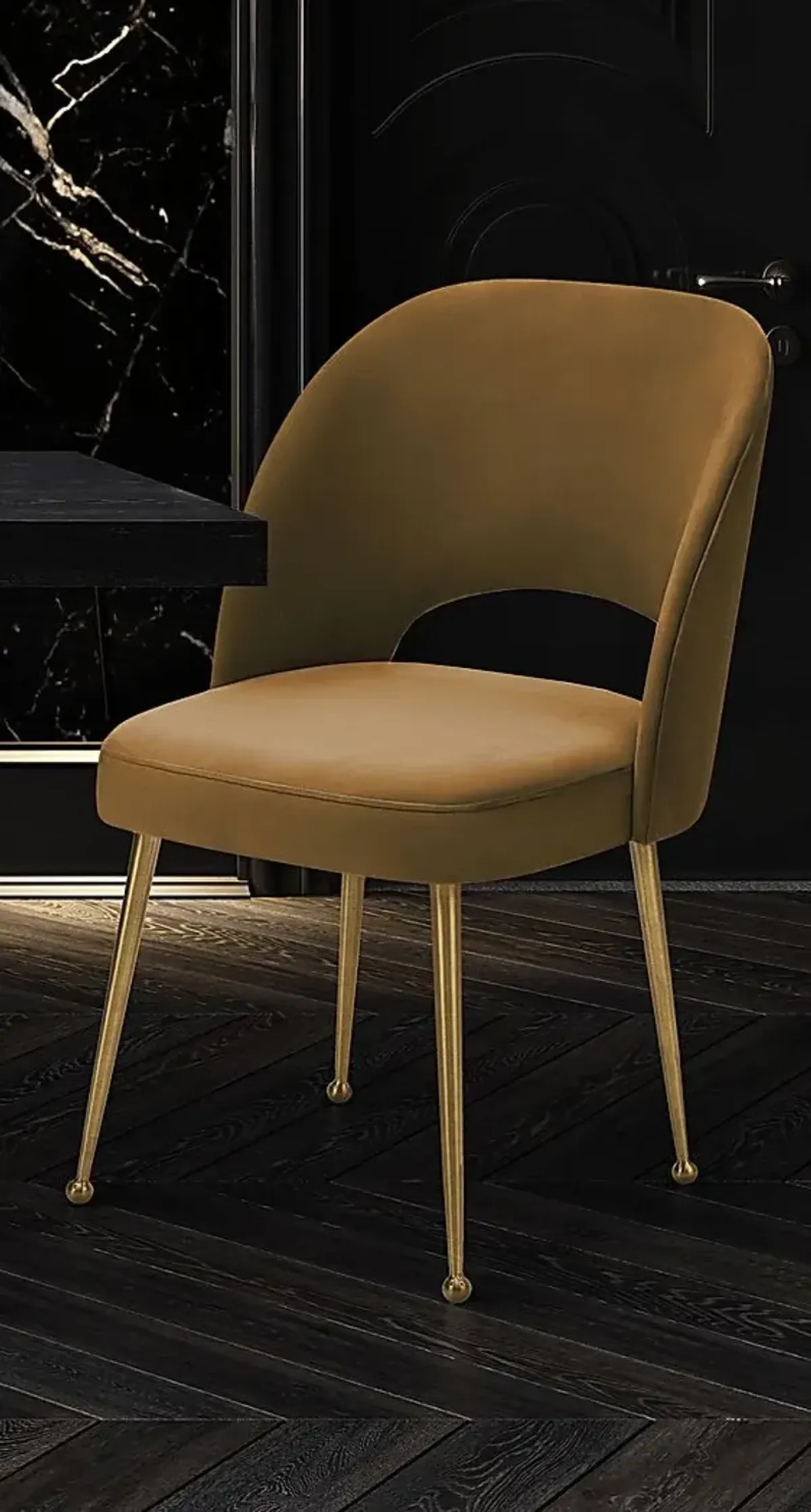 Chelsera Cognac Dining Chair