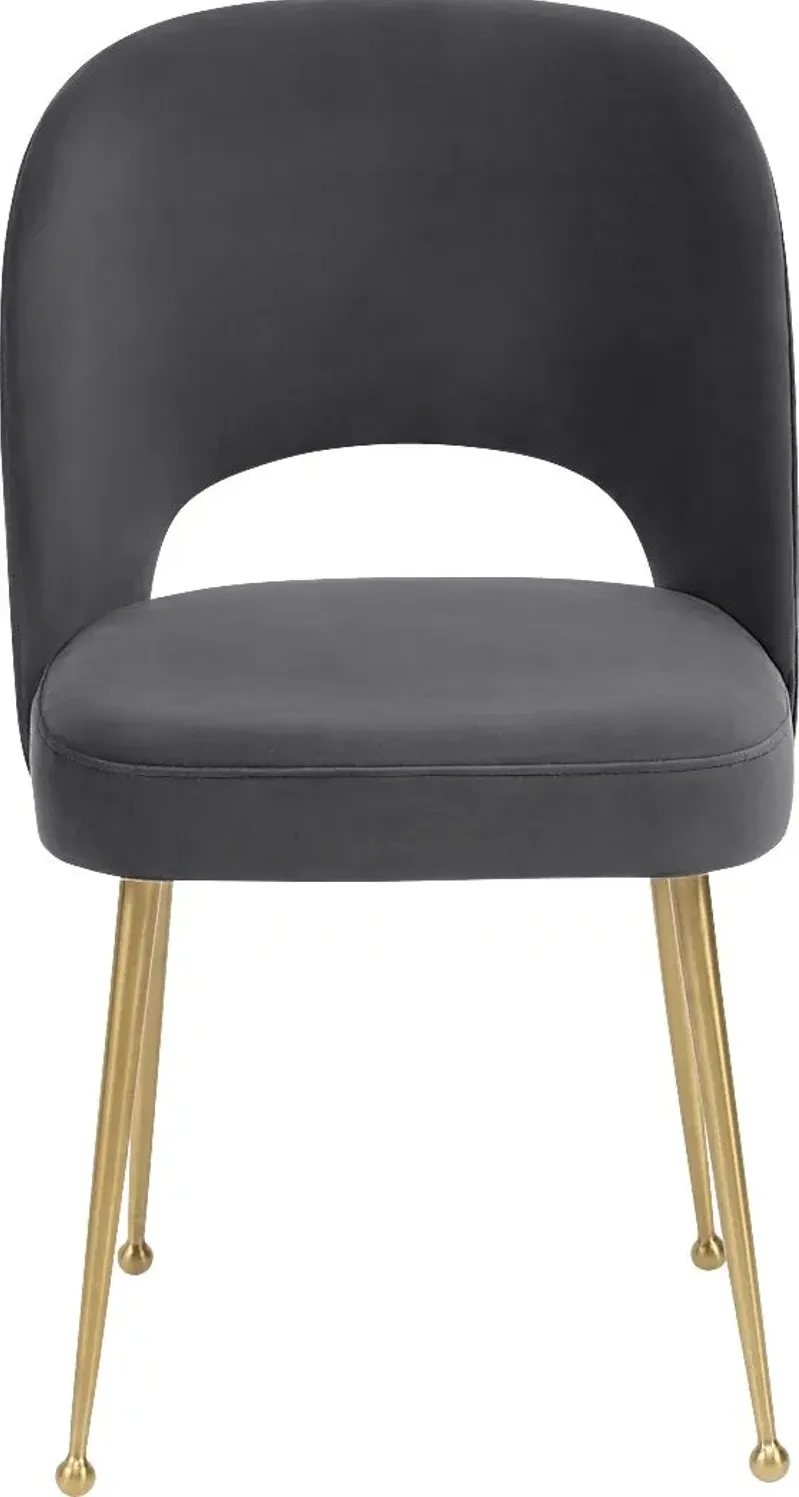 Chelsera Dark Gray Dining Chair