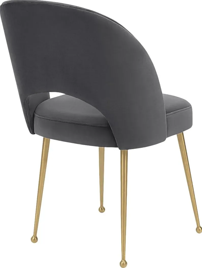 Chelsera Dark Gray Dining Chair