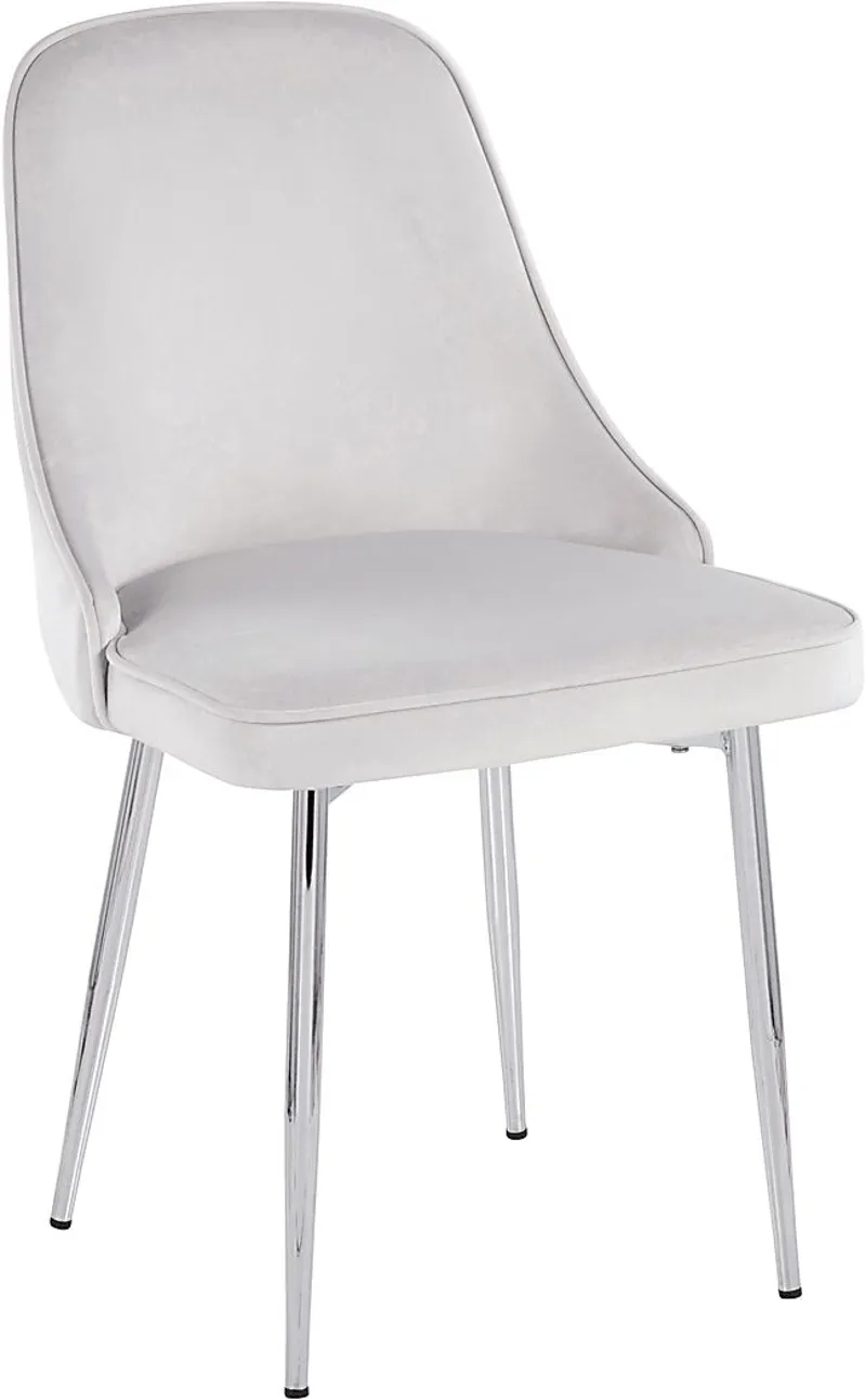 Arcellan II White Side Chair, Set of 2