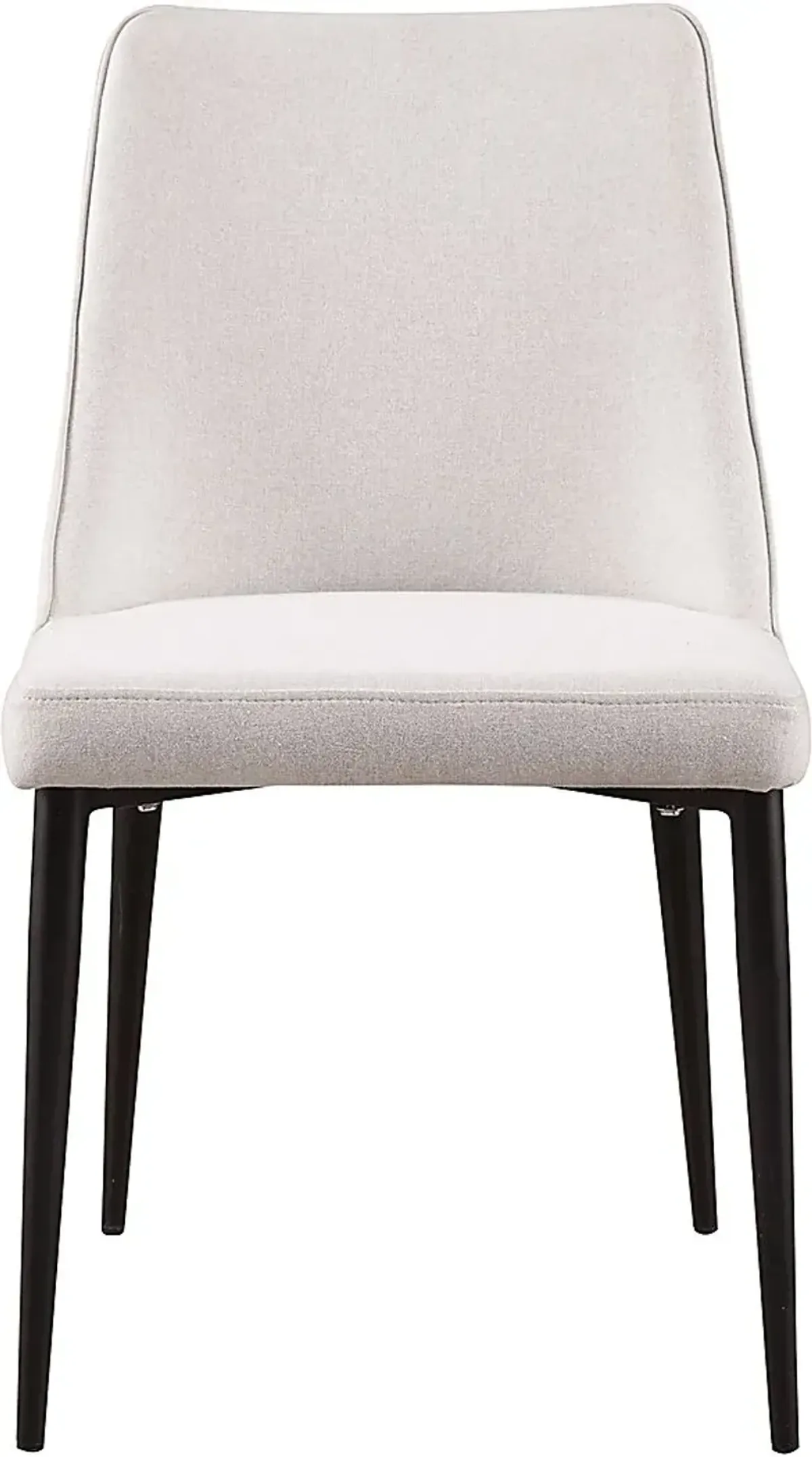 Khett White Side Chair, Set of 2