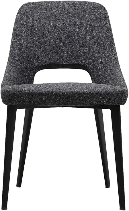Rafe Dark Gray Side Chair