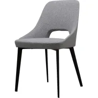 Rafe Light Gray Side Chair