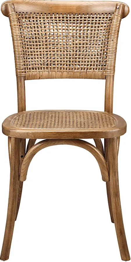 Aitken Brown Side Chair, Set of 2