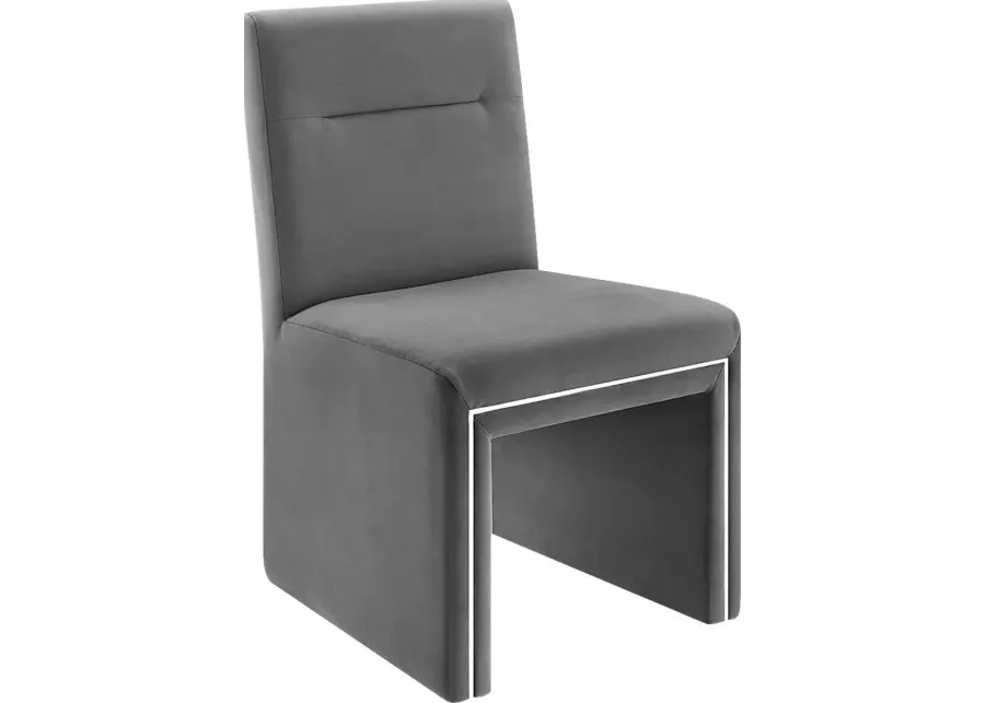 Belleveria Gray Dining Chair