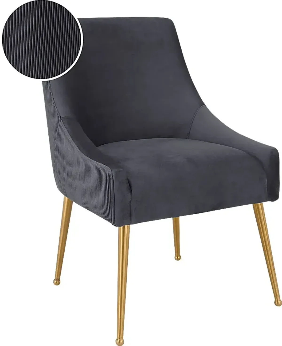 Beaulane I Gray Side Chair