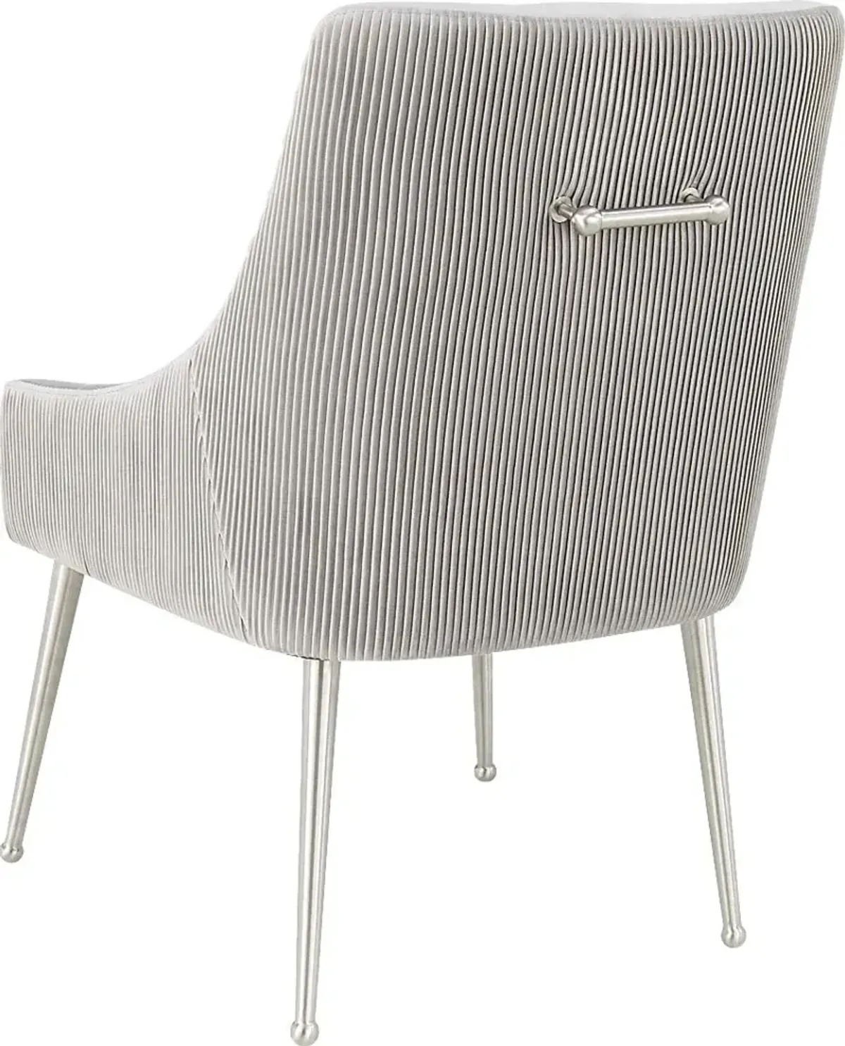 Beaulane II Light Gray Side Chair