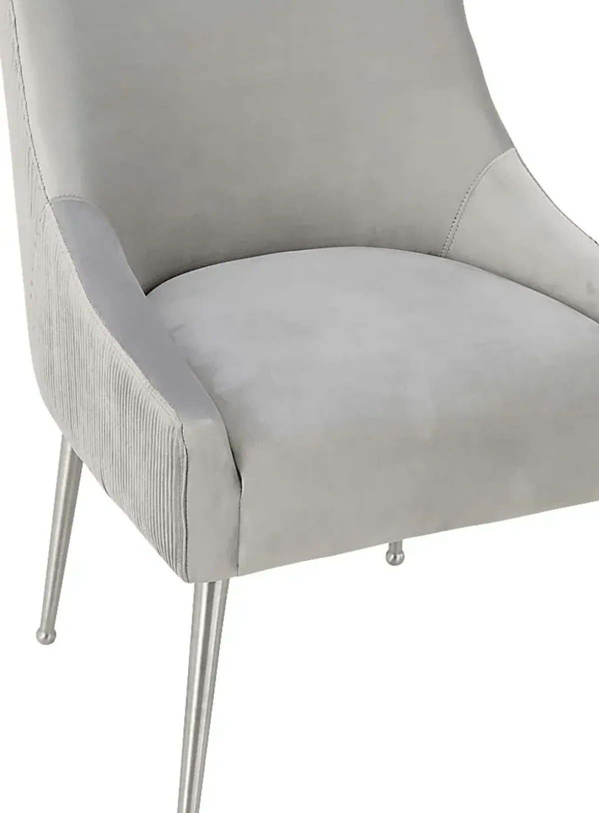 Beaulane II Light Gray Side Chair