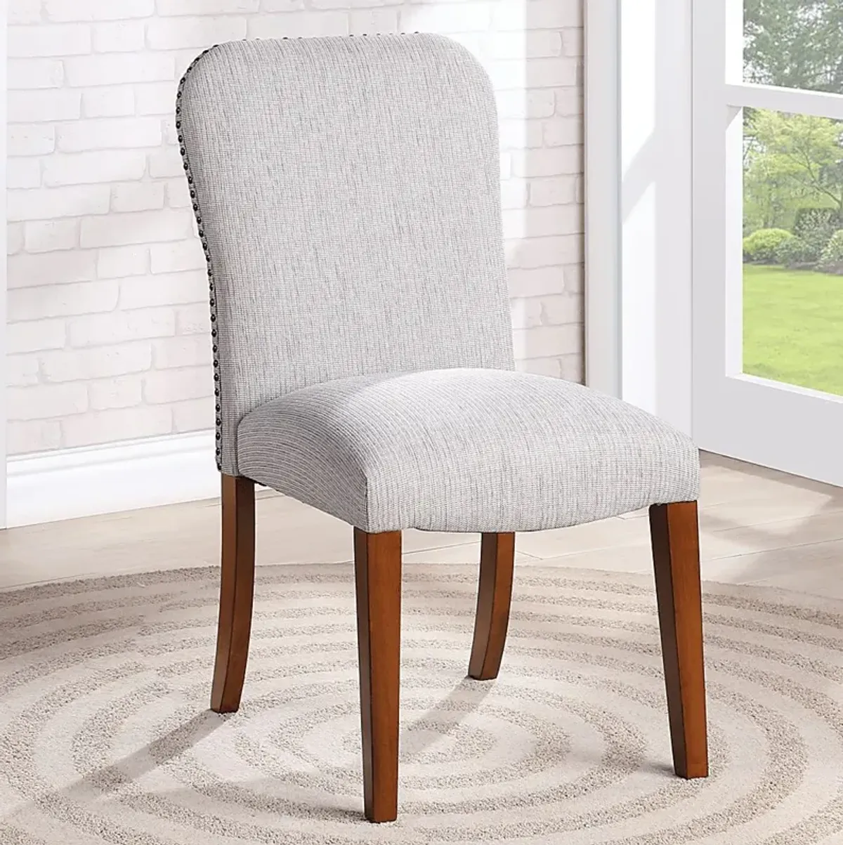 Birtley Beige Side Chair, Set of 2