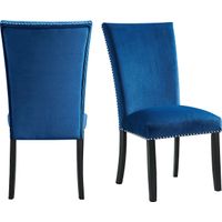 Lafortune Blue Side Chair Set