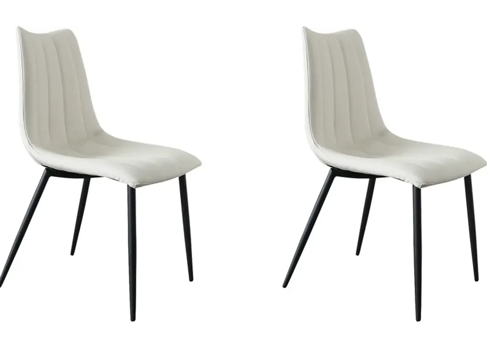 Tenton White Side Chair, Set of 2