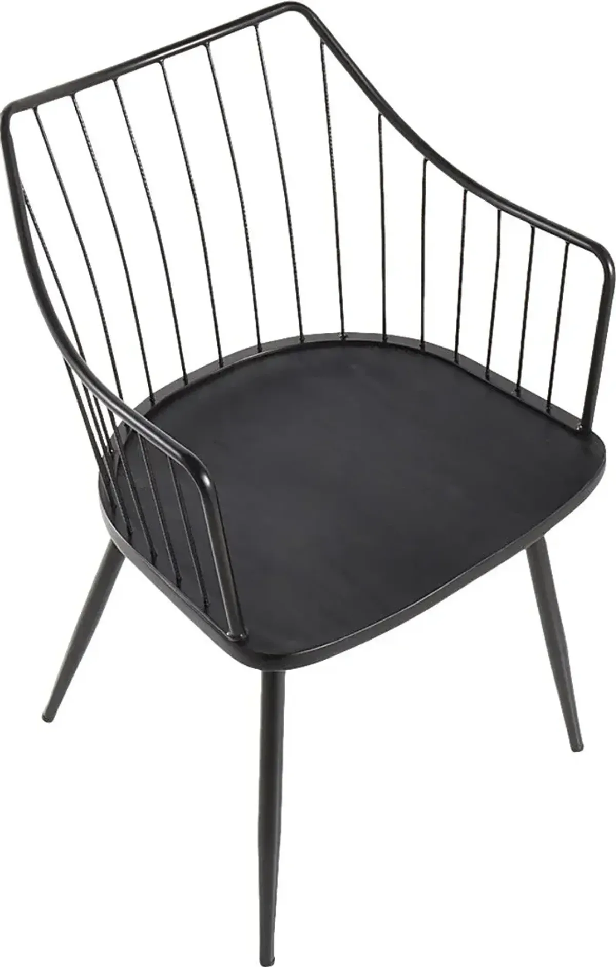 Tollefs Black Side Chair