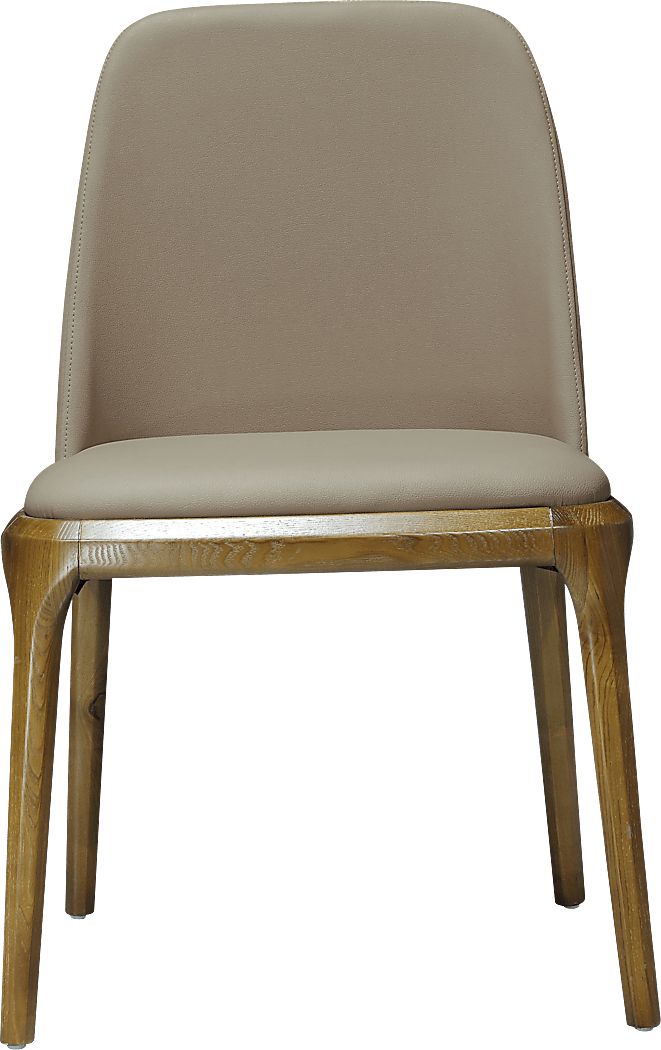 Harbauer Tan Side Chair