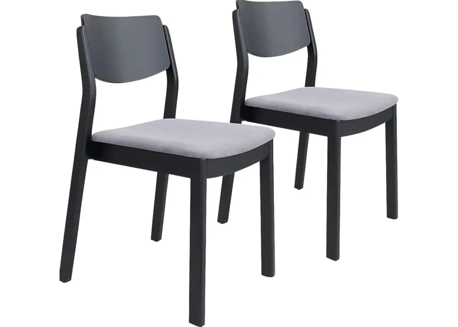 Autrey Black Dining Chair, Set of 2