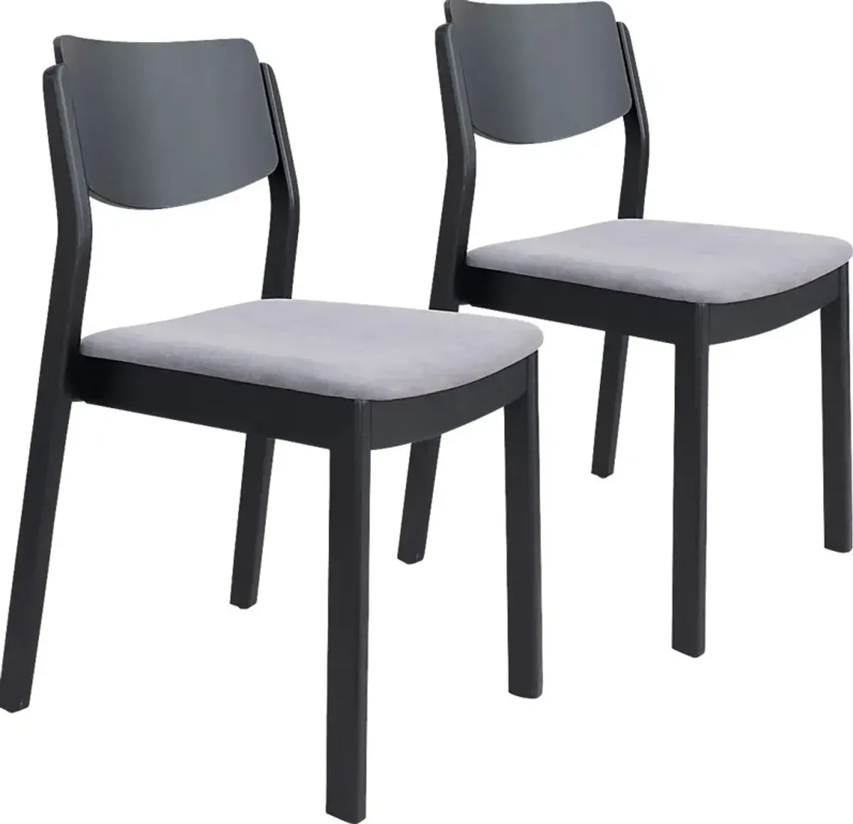 Autrey Black Dining Chair, Set of 2