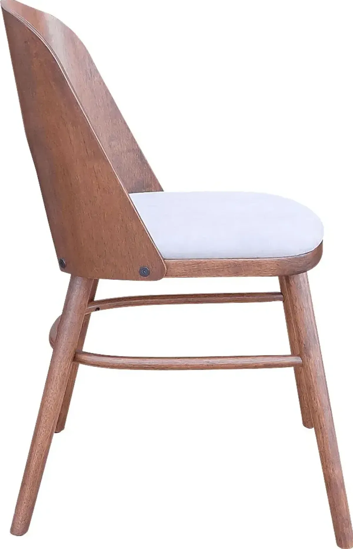 Banneret Walnut Dining Chair, Set of 2