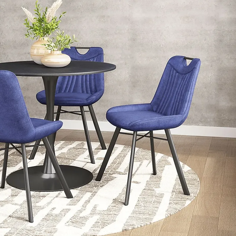 Bidelle Blue Dining Chair, Set of 2