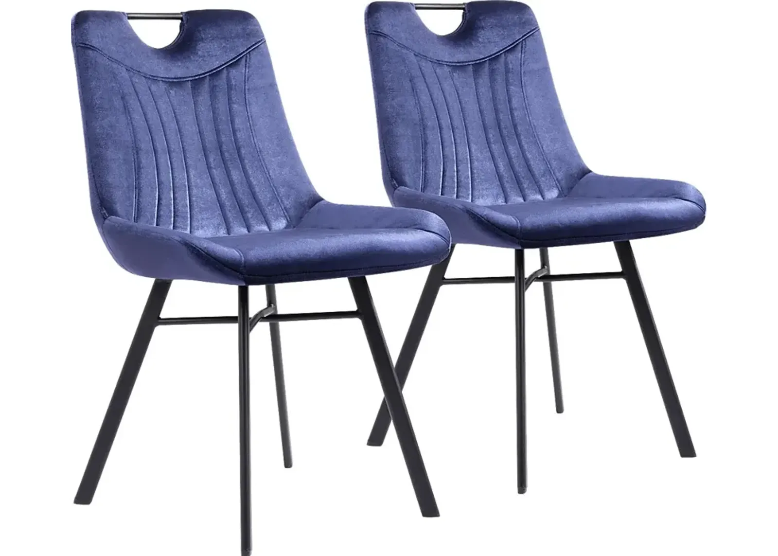 Bidelle Blue Dining Chair, Set of 2