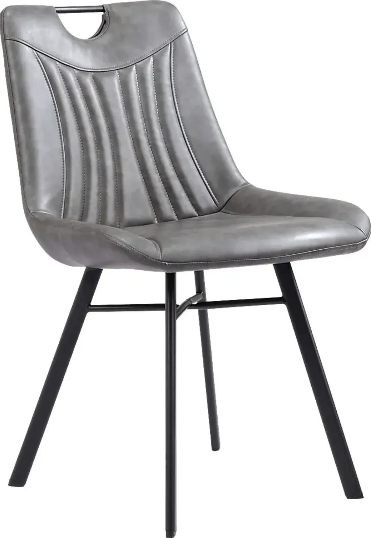 Bidelle Gray Dining Chair, Set of 2