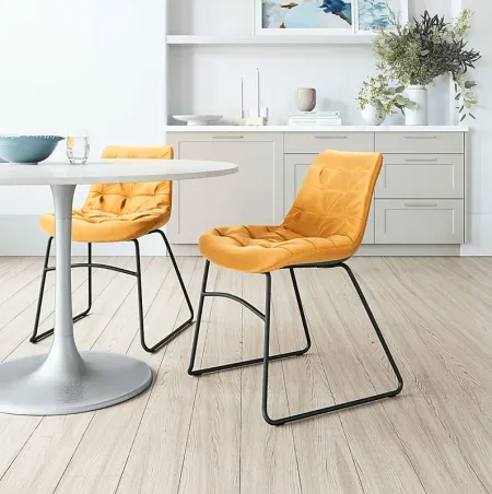 Bluffside Orange Dining Chair, Set of 2