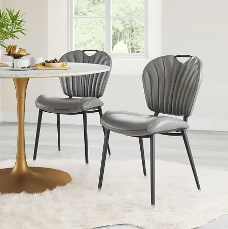 Bramerton Gray Dining Chair, Set of 2
