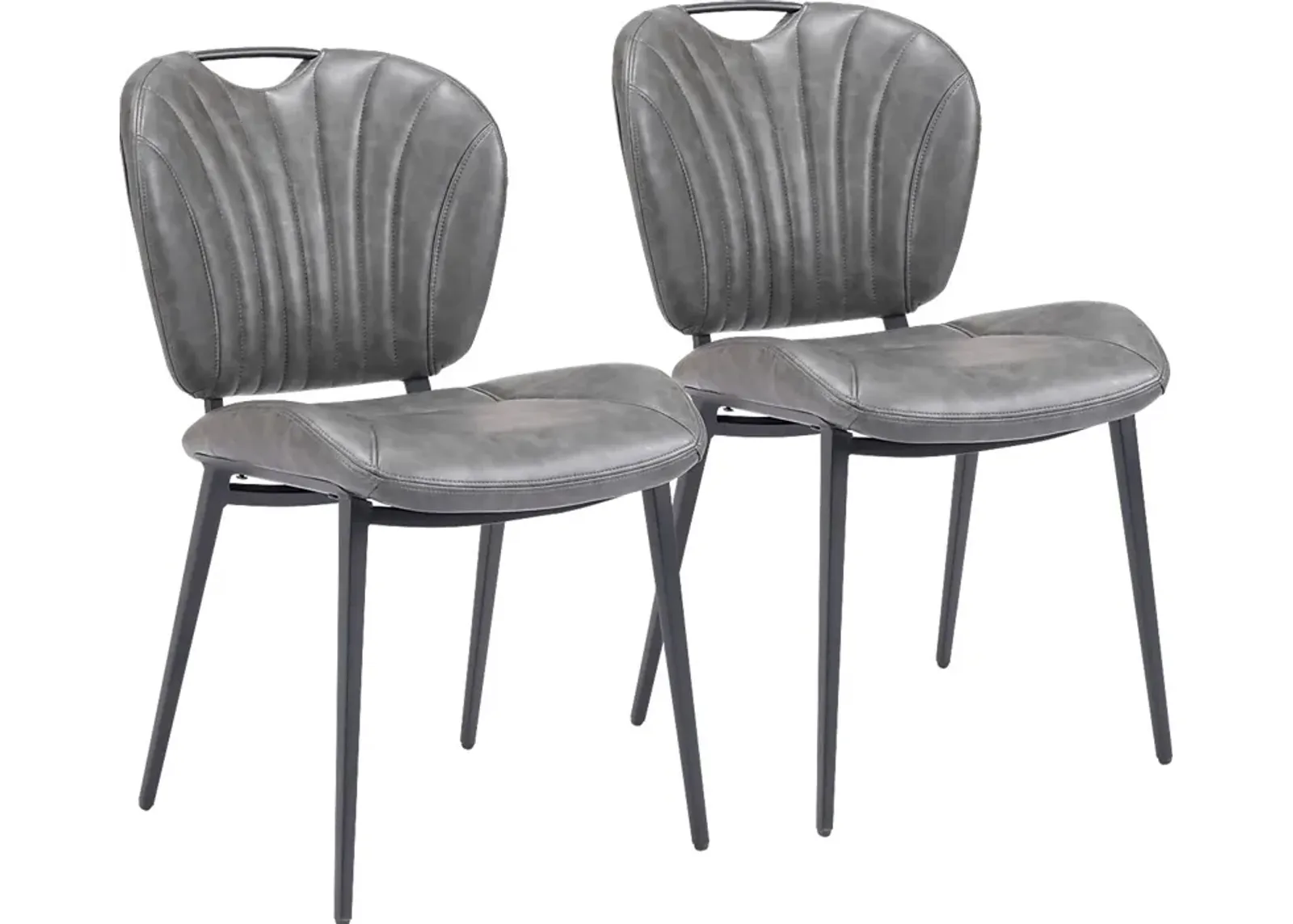 Bramerton Gray Dining Chair, Set of 2