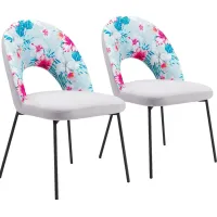 Brenmar White Dining Chair, Set of 2