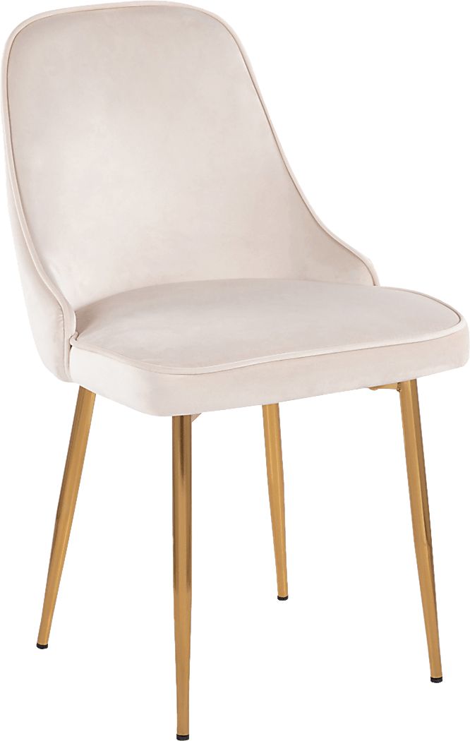 Marcian I Cream Dining Chair, Set of 2