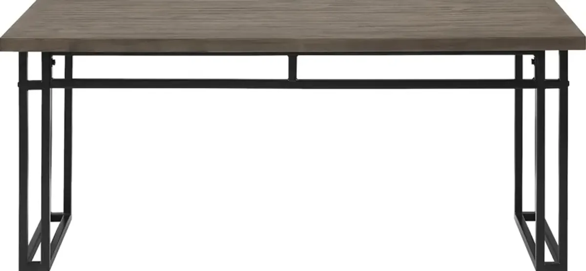 Winthrope Gray Dining Bench