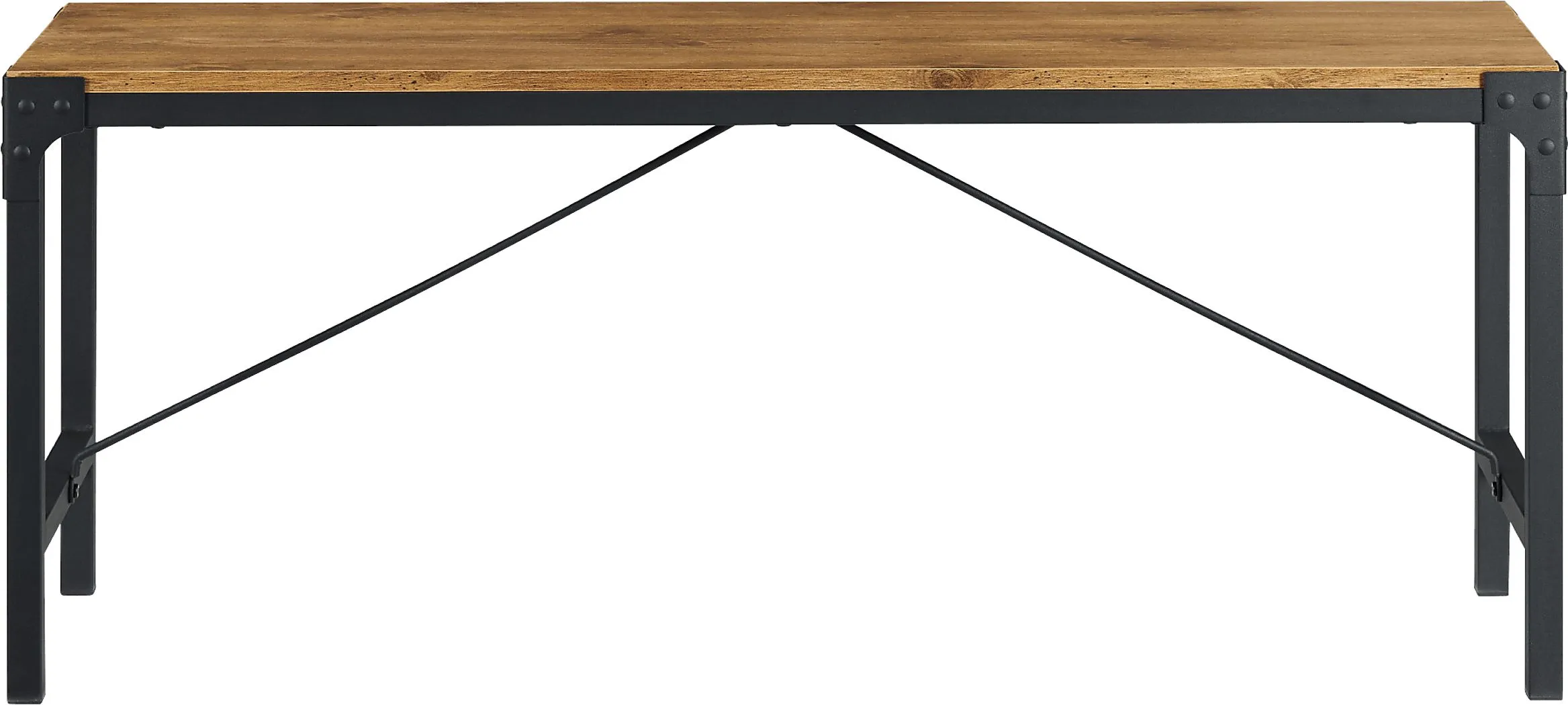 Aneglor Brown Dining Bench