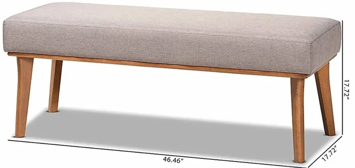 Belgrove Gray Bench