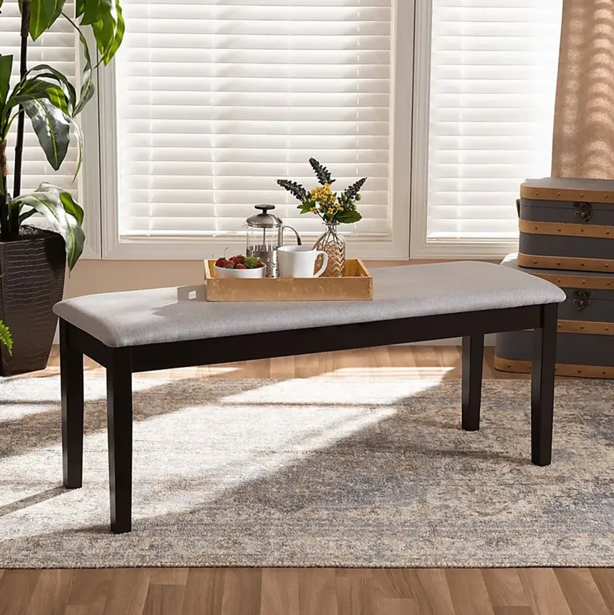 Lasic Dark Brown Bench